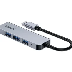 Hub iggual USB-A 3.0 x 4 Puertos USB-A 3.0