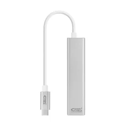Hub Nano Cable 10.03.0404 USB 3.0 RJ45 a USB-C