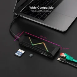 HUB Nanocable 9en1 Multiconexión