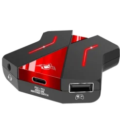 Hub Spirit of Gamer Crossgame 2 Negro Rojo