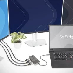Hub Startech.com MST USB-C a 3 Puertos HDMI 4k 60Hz