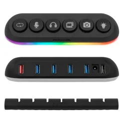 HUB Streamplify Deck 5 USB 3.0 Negro