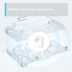 Hub TP-Link Tapo H100 Inteligente 2.4GHz Mini Con Alarma Integrada