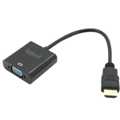 iggual HDMI a VGA + Audio (3.5 mm) - Adaptador