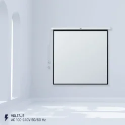 Iggual Mural Eléctrica 200x200 cm - Pantalla