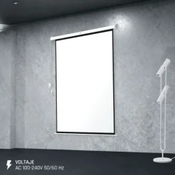 Iggual Mural Eléctrica 240x240cm - Pantalla