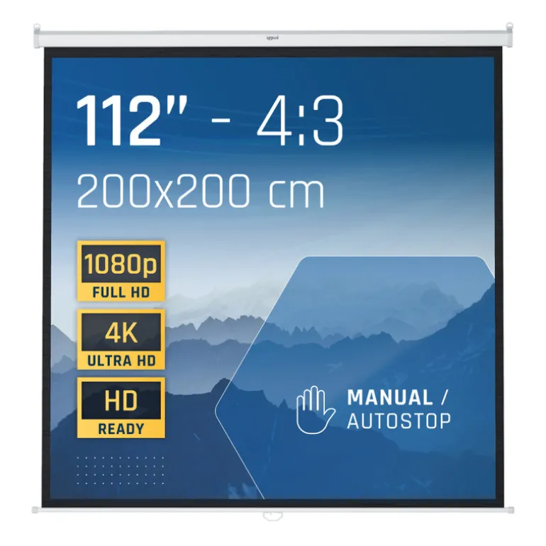 Iggual Mural 200x200 - Pantalla de proyección