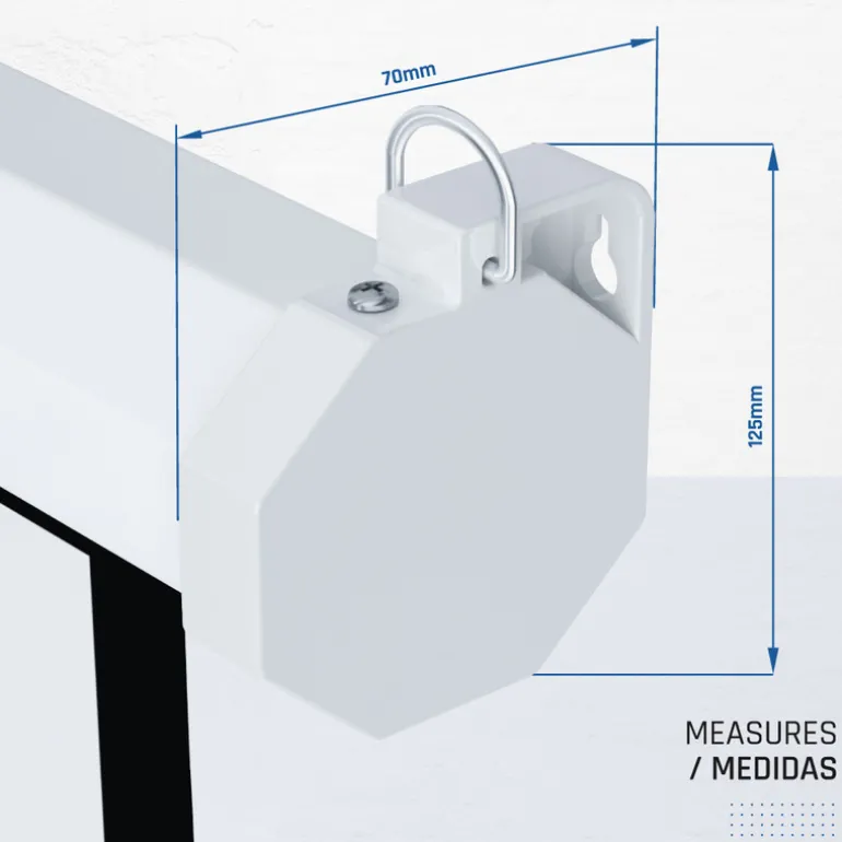 Iggual Mural 200x200 - Pantalla de proyección