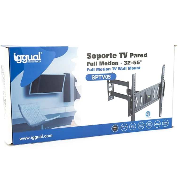 Iggual SPTV05 32-55 25Kg Pared Full - Soporte TV