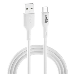iggual USB-A/USB-C 100 cm Blanco Q3.0 3A - Cable USB