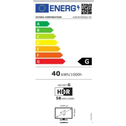iiyama ProLite XUB3493WQSU-B1 34" UWQHD - Monitor
