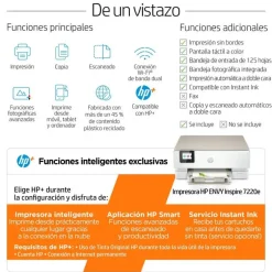Impresora HP Envy Inspire 7220E AIO Color Wi-Fi