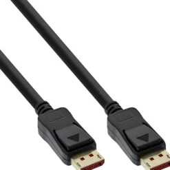 InLine DisplayPort 1.4 Gold 8K Negro 2m - Cable DisplayPort