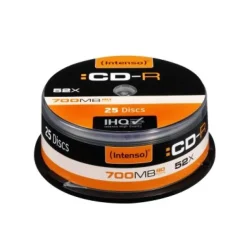 Intenso 700MB/80min 25 unidades - CD-R