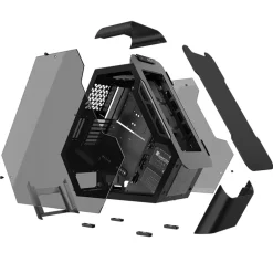 Jonsbo TR03-A Black Cristal Templado - Caja/Torre