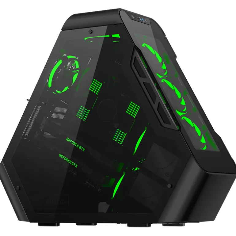 Jonsbo TR03-G Black Cristal Templado - Caja/Torre