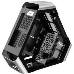 Jonsbo TR03-G Silver Cristal Templado - Caja/Torre