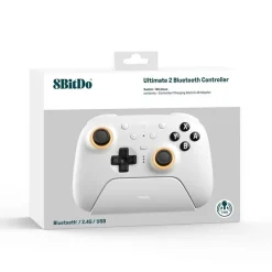 Joystick 8Bitdo Ultimate 2 Wireless Multiplataforma Blanco