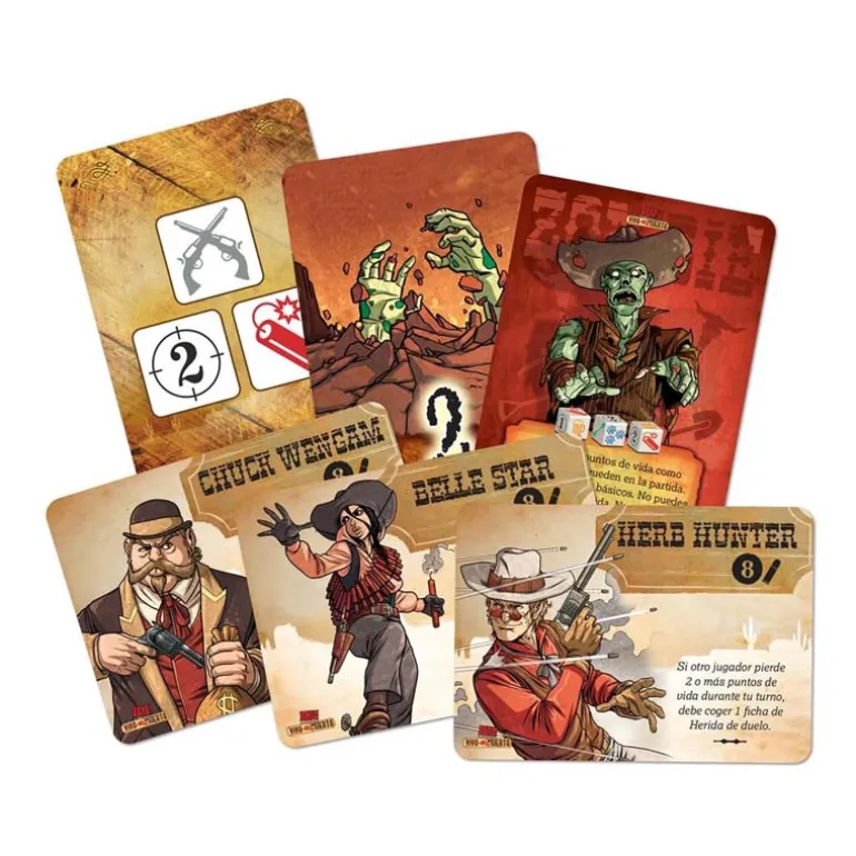 Juego de Mesa Asmodee Bang! El Juego de Dados Vivo o No Muerto