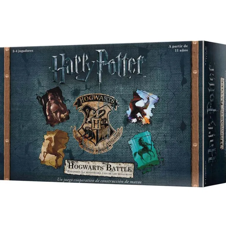 Juego de Mesa Asmodee Harry Potter Hogwarts Battle Monstruosa Caja