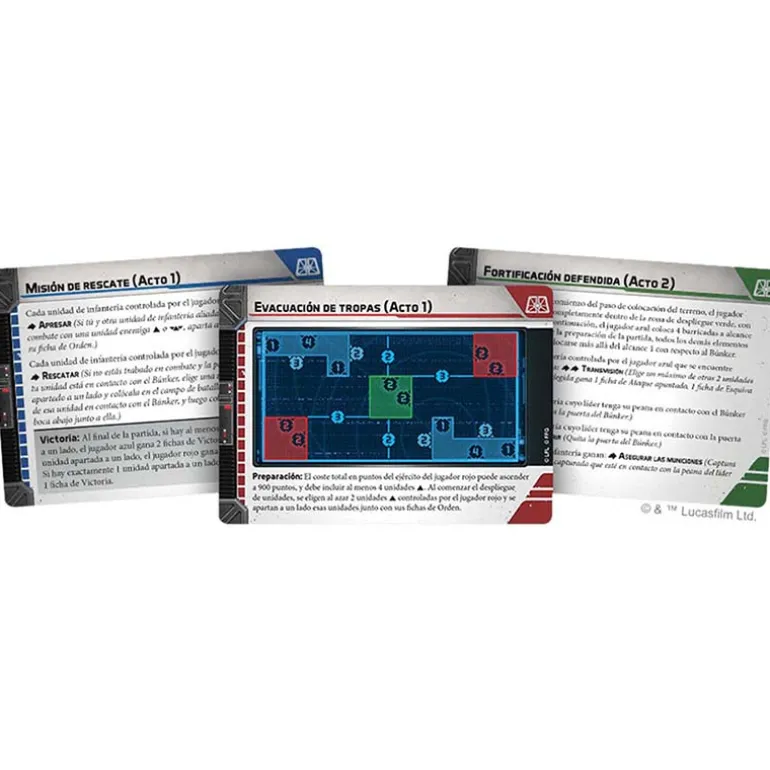 Juego de Mesa asmodee Star Wars Legión: Búnker Imperial PEGI 14