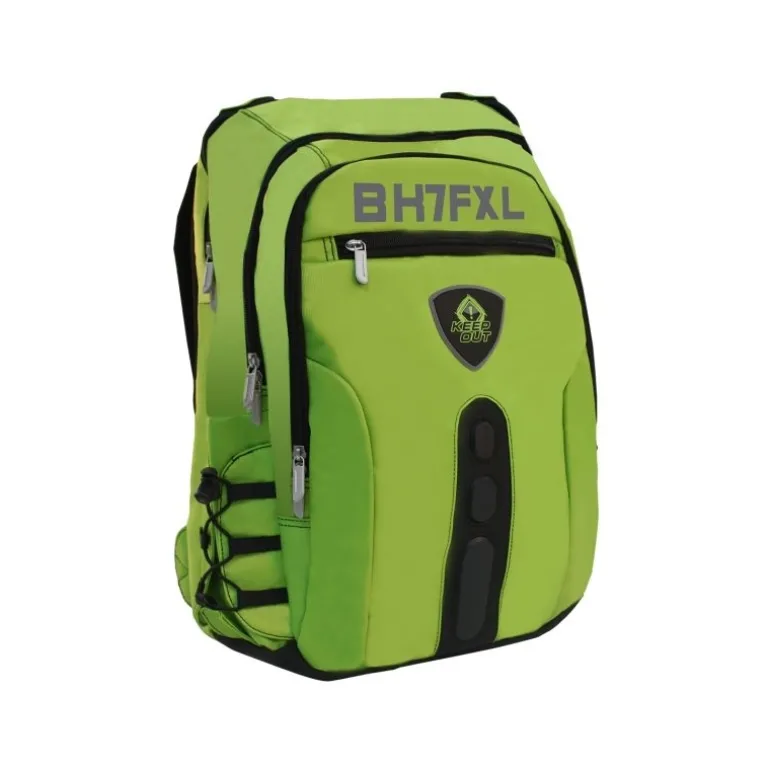 Keep Out BK7FGXL 17'' Gaming Verde - Mochila