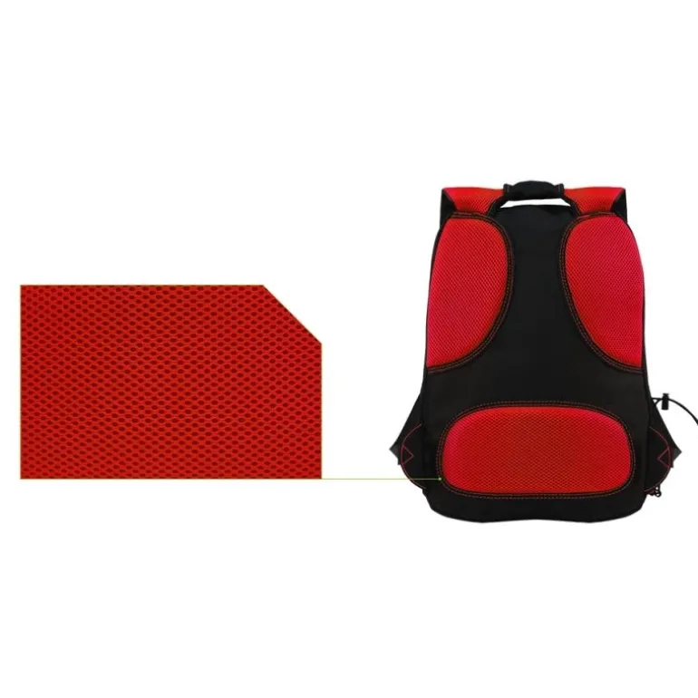 Keep Out BK7RXL 17'' Gaming Negro/Rojo - Mochila