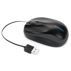 Kensington ProFit 1000Dpi USB Negro - Ratón Retráctil