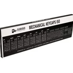 Keycaps Glorious PC Gaming Race ABS Keycaps 105 ES Layout Negro