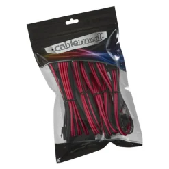 Kit Cables CableMod Classic ModMesh Serie 8+8 Negro Rojo