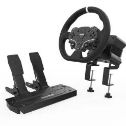Kit Moza Racing R5 Base + Volante + Pedales Negro