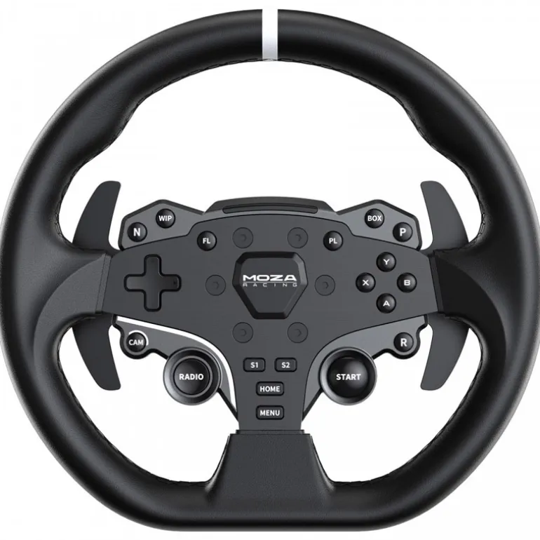 Kit Moza Racing R5 Base + Volante + Pedales Negro