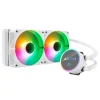 Kit Refrigeración Líquida Abysm Artic 240 ARGB Blanco