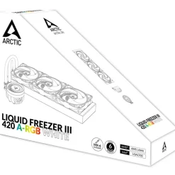 Kit Refrigeración Líquida Arctic Liquid Freezer III 420 ARGB Blanco
