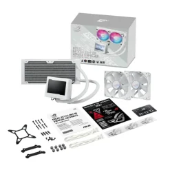 Kit Refrigeración Líquida Asus ROG Ryujin III 240 ARGB LCD White Edition