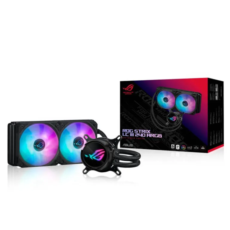 Kit Refrigeración Líquida Asus ROG Strix LC III 240 ARGB Negro