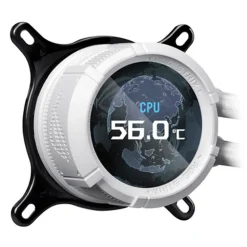 Kit Refrigeración Líquida Asus ROG Strix LC III 360 ARGB LCD Blanco