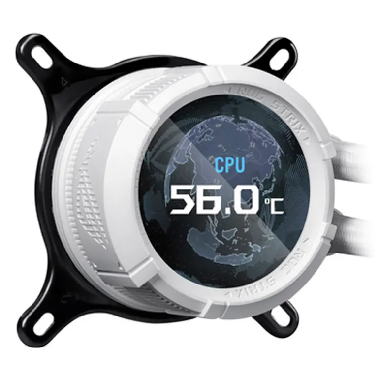 Kit Refrigeración Líquida Asus ROG Strix LC III 360 ARGB LCD Blanco