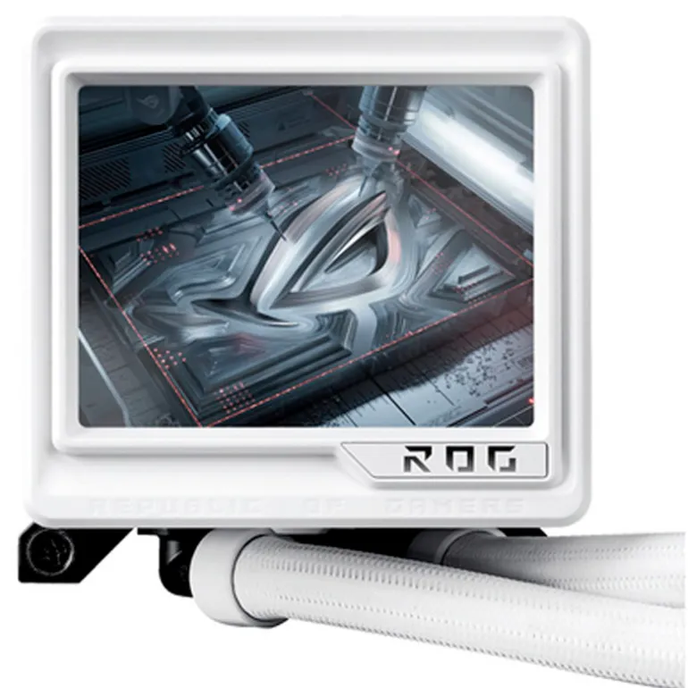 Kit Refrigeración Líquida Asus ROG Ryujin III 360 ARGB Extreme LCD Blanco