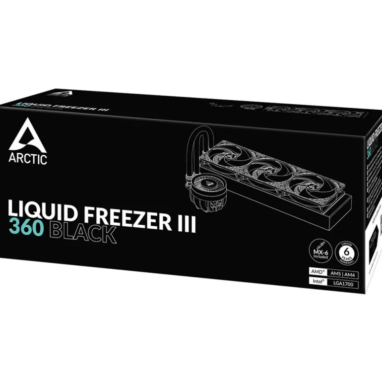 Kit Refrigeración Líquida Arctic Liquid Freezer III 360 Negro