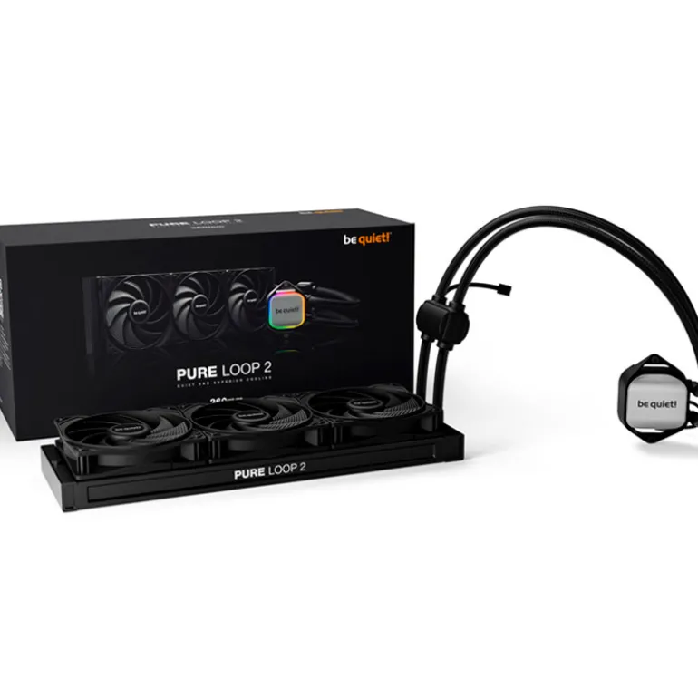 Kit Refrigeración Líquida be quiet! Pure Loop 2 ARGB 360mm Negro
