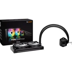 Kit Refrigeración Líquida be quiet! Pure Loop 3 ARGB LX 240mm Negro