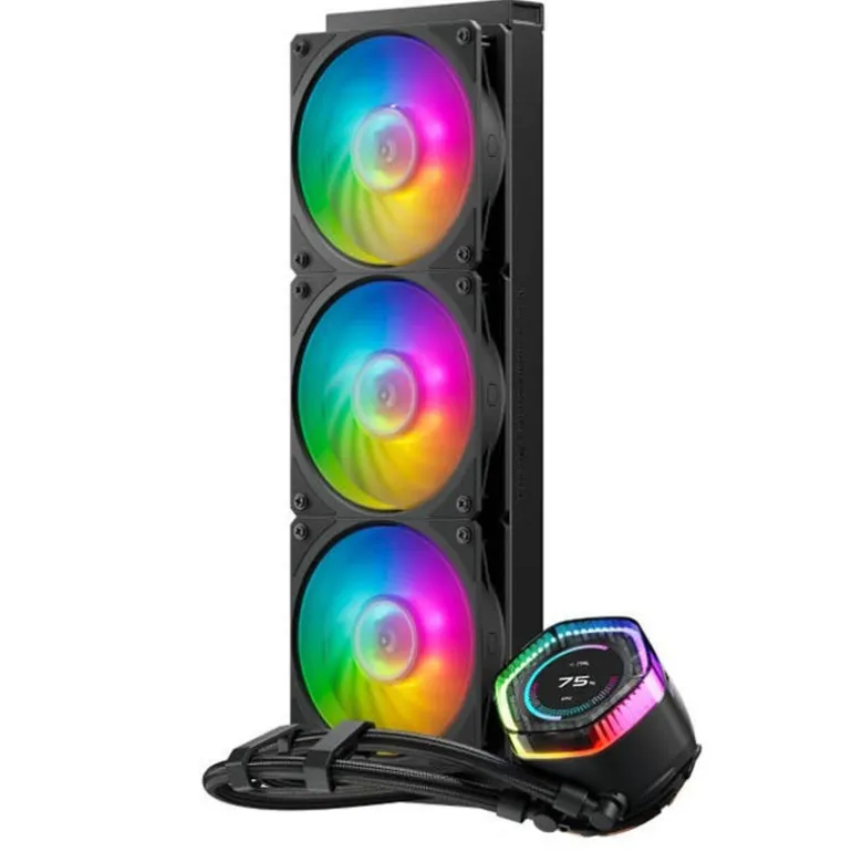 Kit Refrigeración Líquida Cooler Master MasterLiquid RGB 360 ION LCD Negro