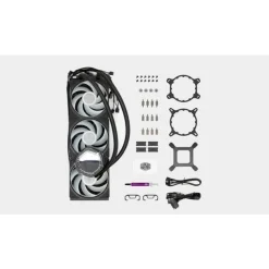 Kit Refrigeración Líquida Cooler Master MasterLiquid RGB 360 ION LCD Negro