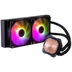 Kit Refrigeración Líquida Cooler Master MasterLiquid 240L Core ARGB Negro
