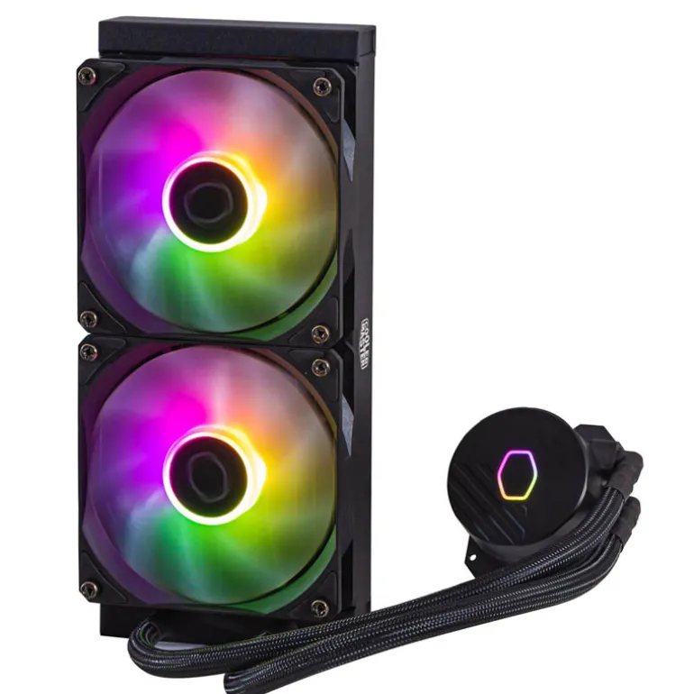 Kit Refrigeración Líquida Cooler Master MasterLiquid 240L Core ARGB Negro