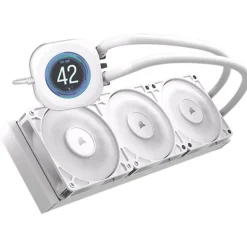 Kit Refrigeración Líquida Corsair Nautilus RS 360 LCD Blanco