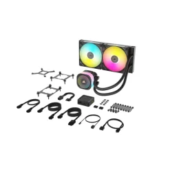 Kit Refrigeración Líquida Corsair iCUE LINK TITAN 280 RX RGB Negro