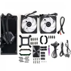Kit Refrigeración Líquida Cooler Master MasterLiquid 240 Atmos ARGB Negro
