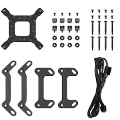 Kit Refrigeración Líquida DeepCool LP240 ARGB 240mm LCD Negro